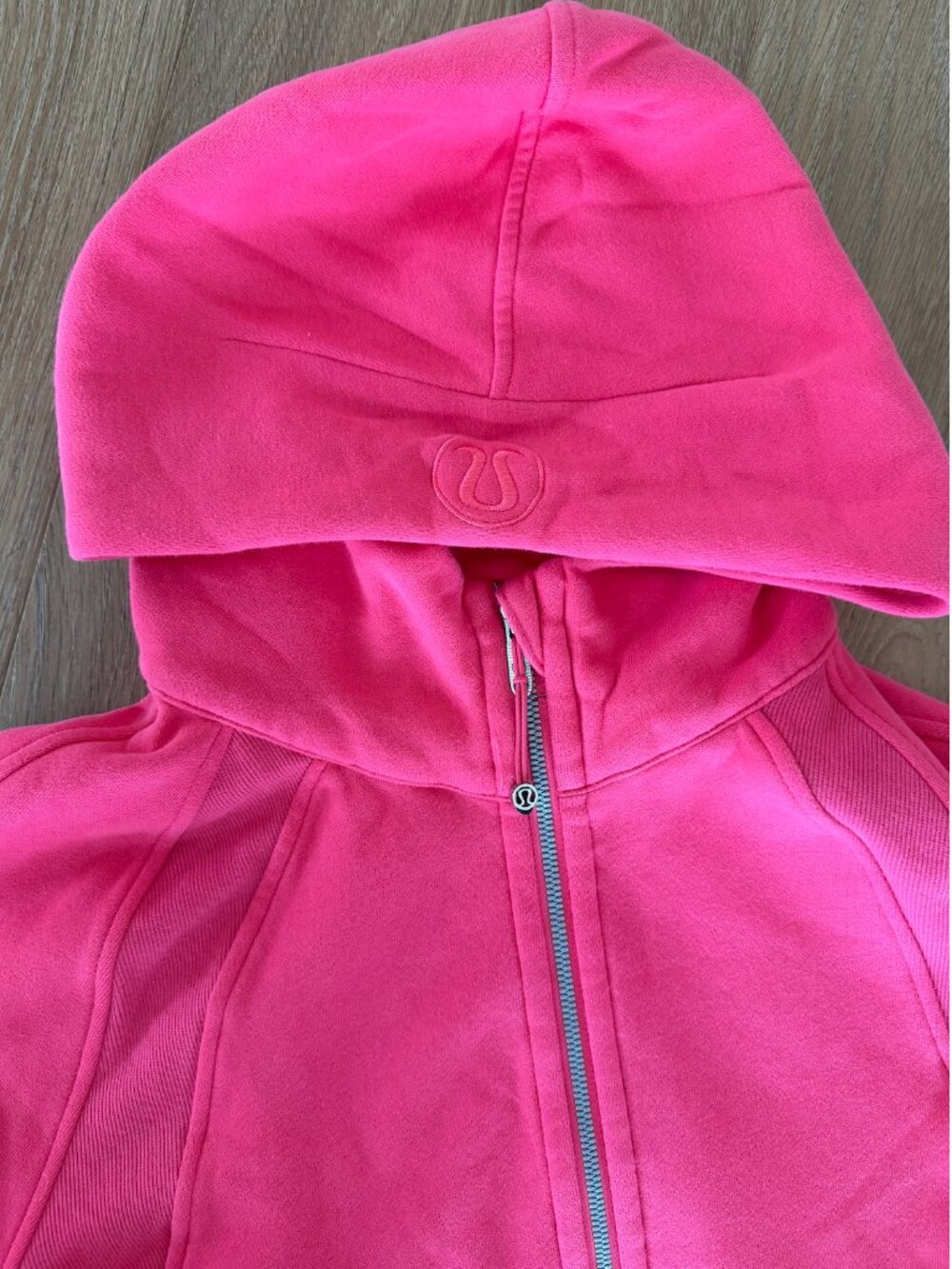 Lululemon Scuba Oversized Half Zip Hoodie in Lip Gloss - Picture 4 of 6